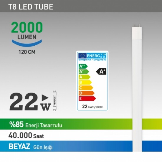 NextLED T8 Led Tüp 10W Natura Flouresan  