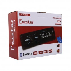 CARSTAR CS-960 7 RENKLİ ÇİFT USB/SD/FM/AUX/BLUETOOTH KUMANDALI OTO TEYP 4X60 WATT