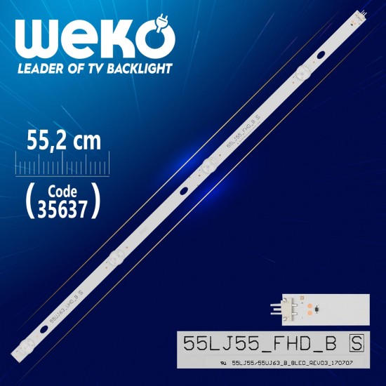 55LJ55/55UJ63_B_8LED_REV03_170707 - 55.2 CM 4 LEDLİ - (WK-1127)