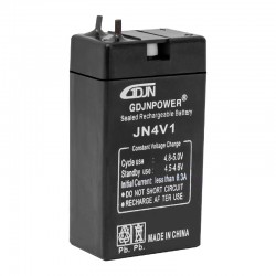 AKÜ 4 VOLT 1 AMPER  GDJN JN4V1 ( 34 X 64 X 21 MM )