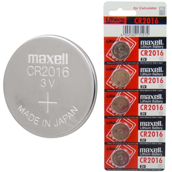 CR 2016 MAXELL LITHIUM PİL PAKET