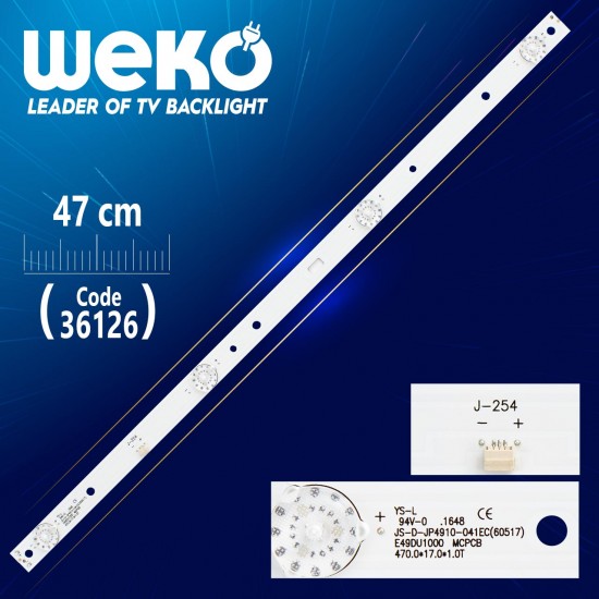 JS-D-JP4910-041EC (60517)  4 LEDLİ 47CM