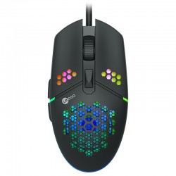 LENOVO LECOO MS105 3200 DPI 6 TUŞLU KABLOLU RGB LED AYDINLATMALI GAMING MOUSE