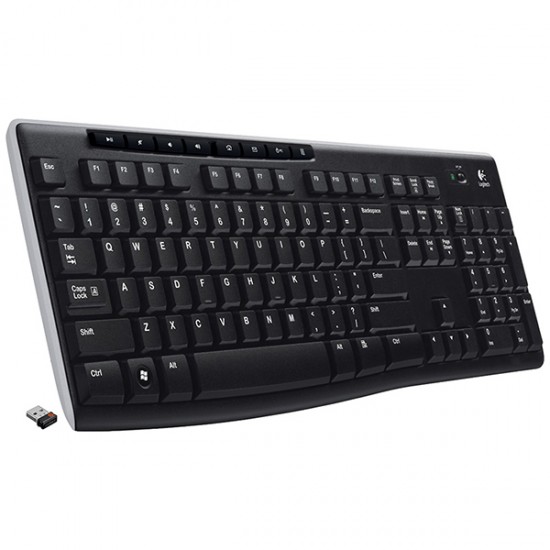 LOGITECH K270 KABLOSUZ USB SİYAH Q KLAVYE