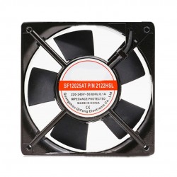 POWERMASTER 120X120X25 MM 220 VOLT METAL KASA FAN