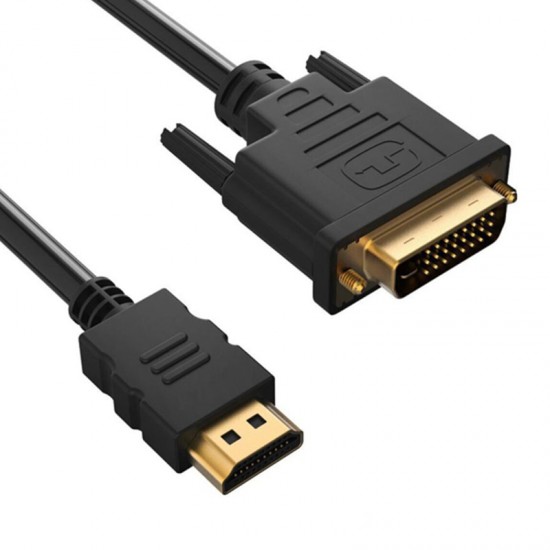 POWERMASTER 5 METRE DVI 24+1 MALE TO HDMI 19P MALE HDMI DVI KABLO