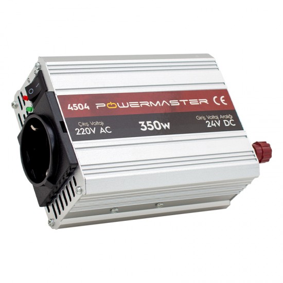 POWERMASTER PM-4504 24 VOLT - 350 WATT MODIFIED SINUS INVERTER