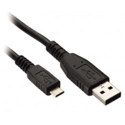 POWERMASTER PM-7195 USB TO MICRO USB SİYAH 80 CM KABLO