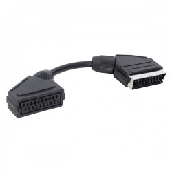 SCART ERKEK SCART DİŞİ ARA KABLO 20 CM ELEKTROMER