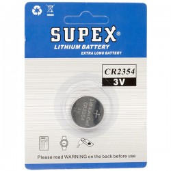 SUPEX CR2354 3V LİTYUM PİL TEKLİ