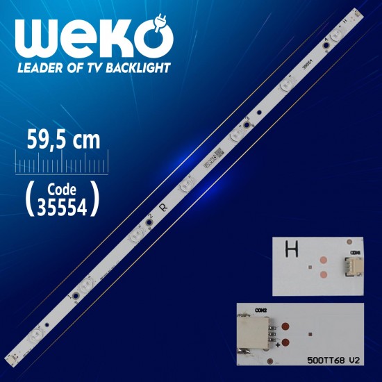 SX-11800730A0-2B554-0-A-54F-3749 R - 500TT68 V2 - 7 LEDLİ 59.5 CM - (WK-438)