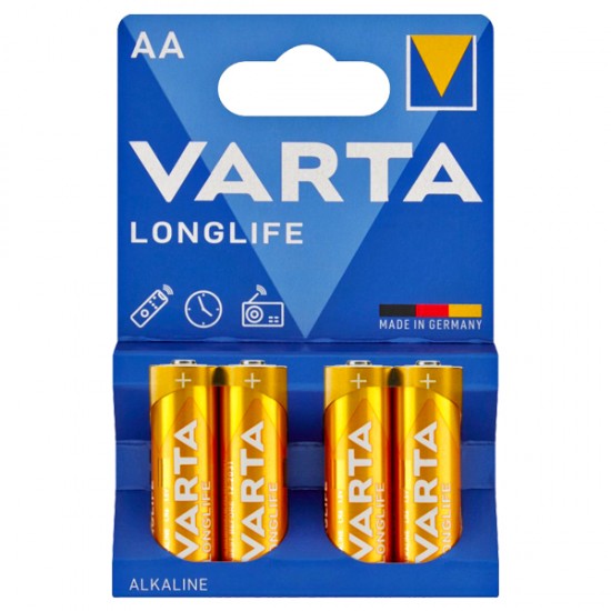 VARTA LONGLIFE POWER ALKALİN AA KALEM PİL 4LÜ PAKET FİYAT