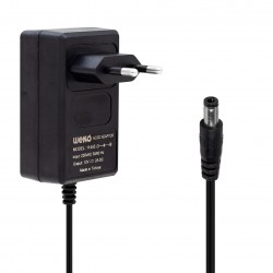 WEKO 12 VOLT - 2 AMPER 5.5*2.5 UÇLU PLASTİK KASA PRİZ TİP ADAPTÖR KUTUSUZ