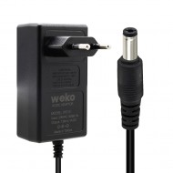 WEKO 7.8 VOLT - 1 AMPER PRİZ TİP ADAPTÖR 5.5*2.5 UÇ YERLİ ÜRETİM